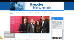 Desktop Screenshot of brooksnewmark.com